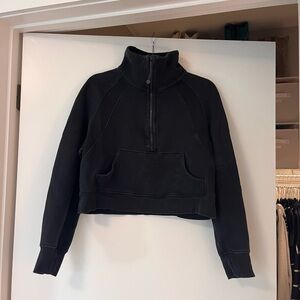 Lululemon Scuba Women's Black Half-Zip Pullover